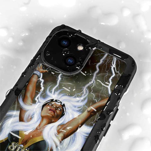 Marvel X-Men Storm by Joe Jusko iPhone 15 Waterproof Case